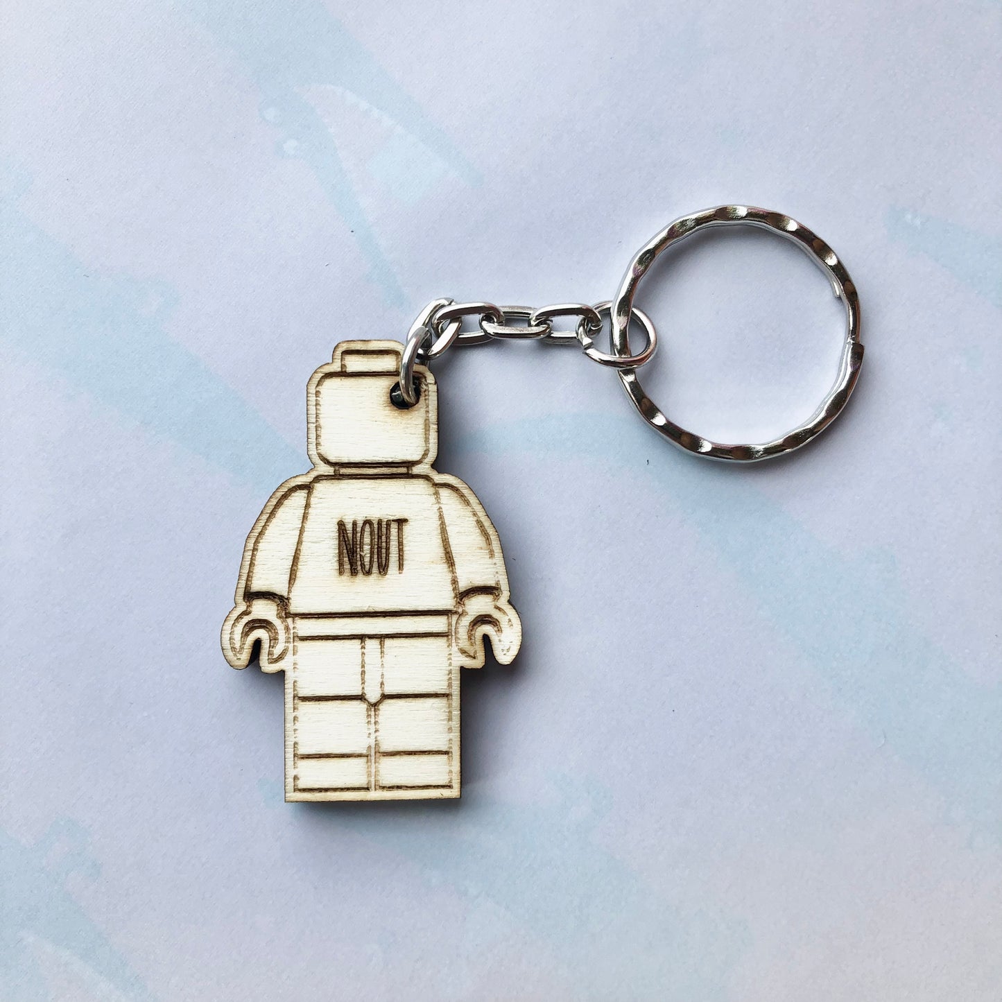 Labels | Lego sleutelhanger