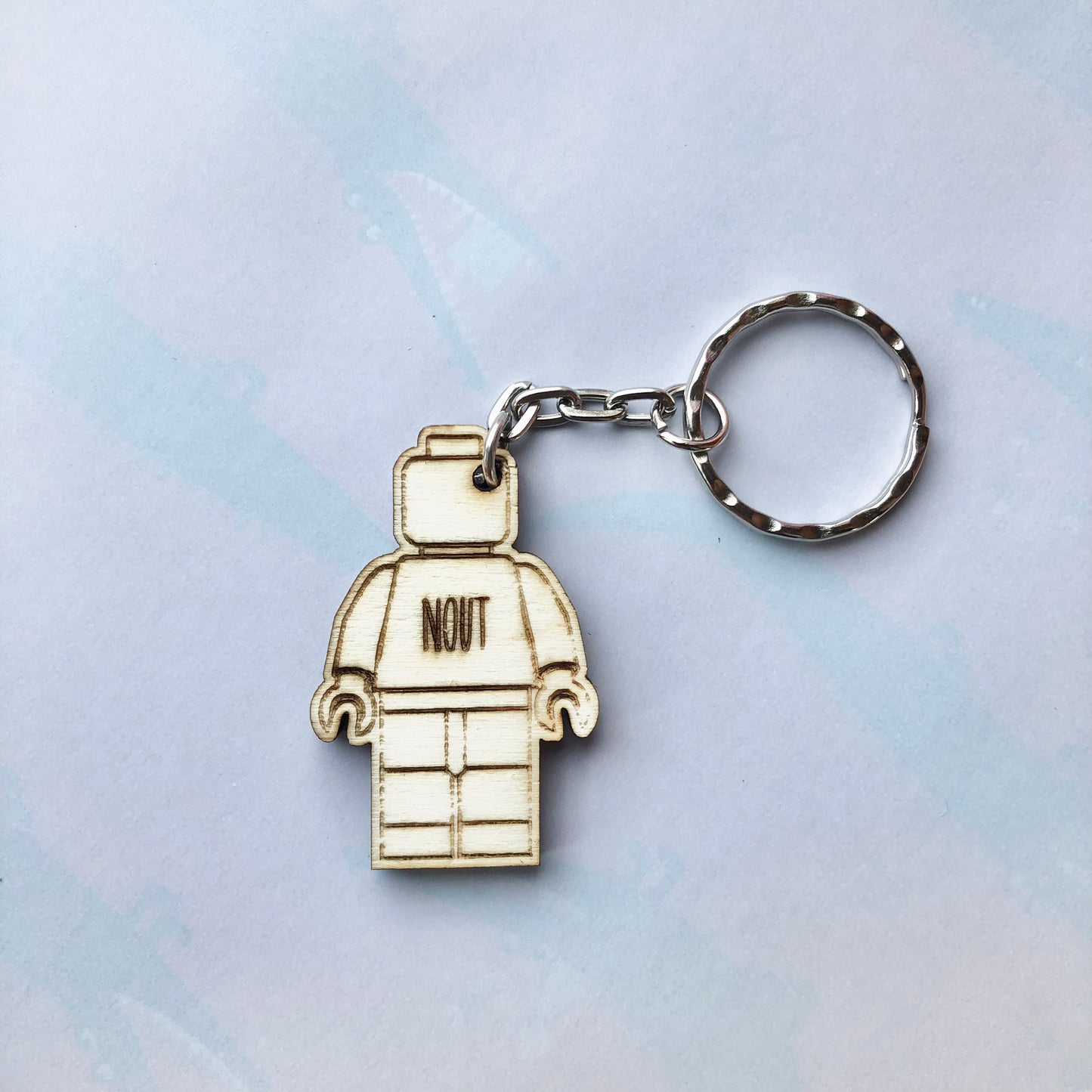 Labels | Lego sleutelhanger