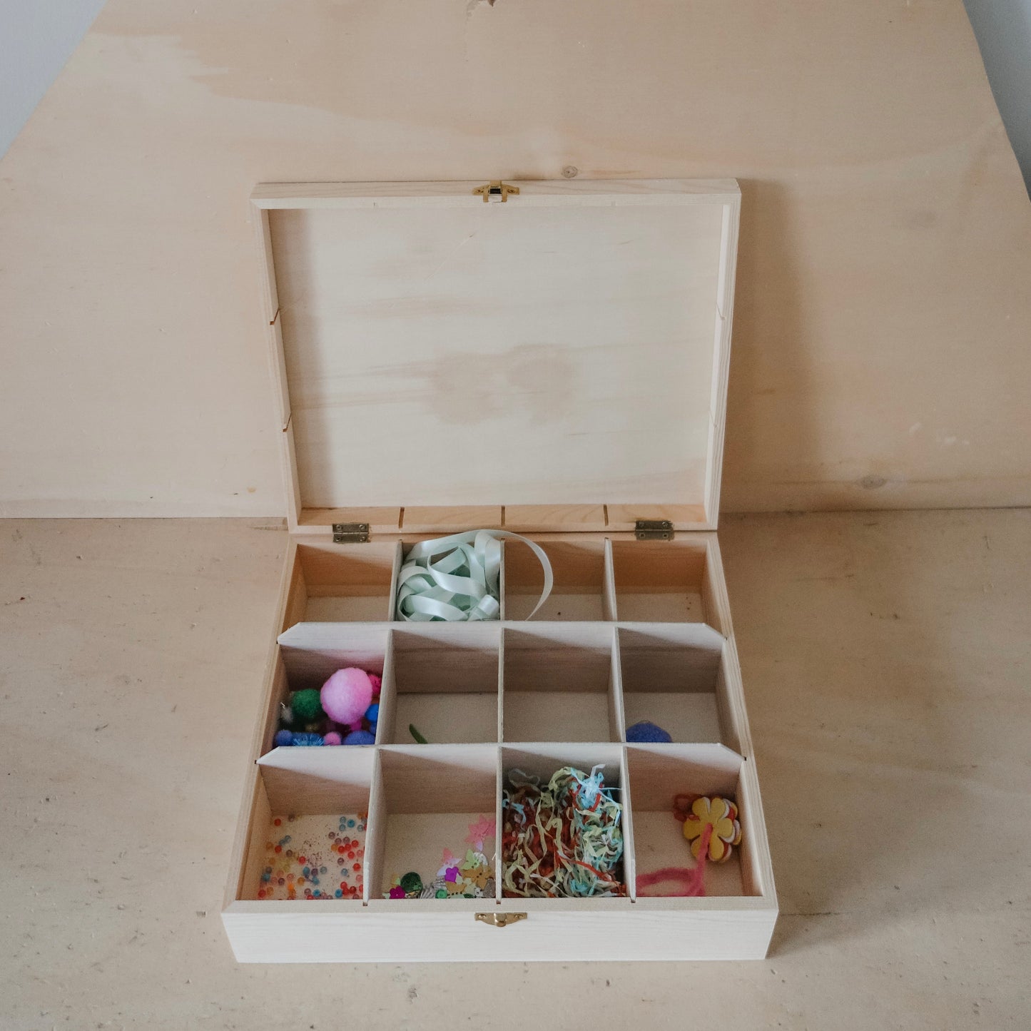 Opbergen | schatkist met symbool
