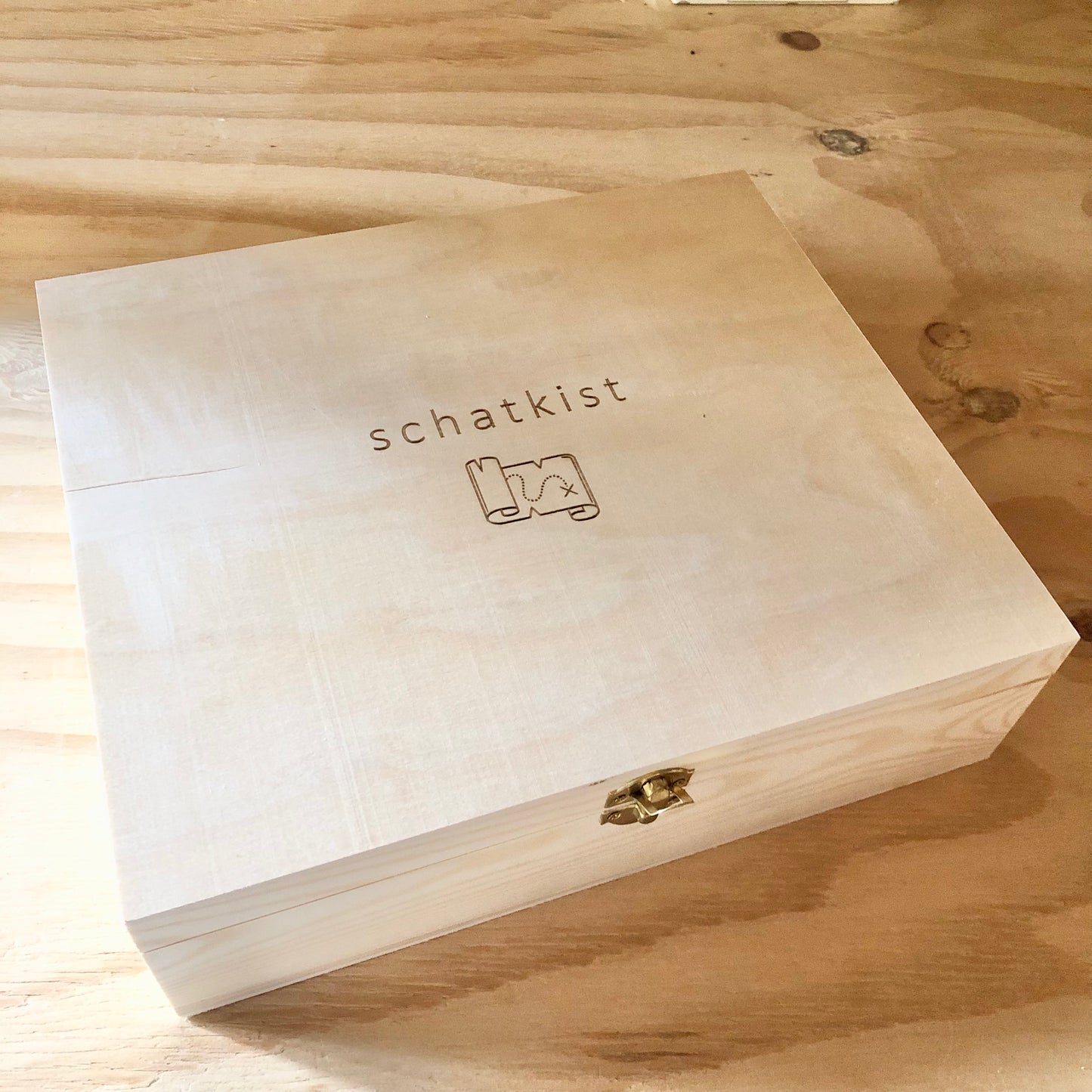 Opbergen | schatkist met symbool