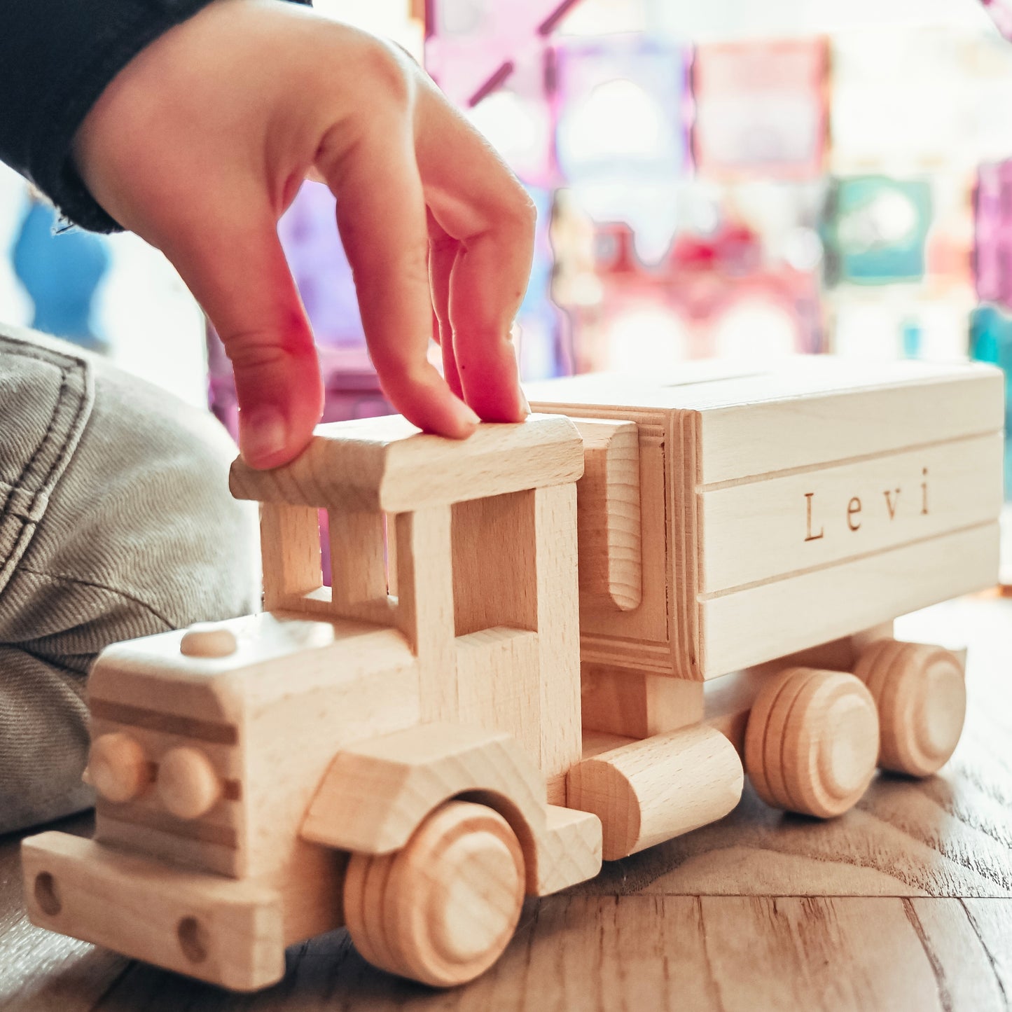 Voertuig | spaarpot vrachttruck