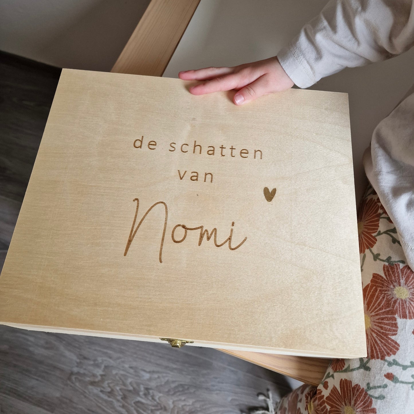 Opbergen | schatkist met naam