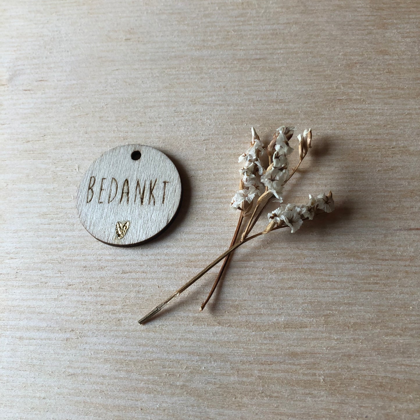 Labels | bedankt