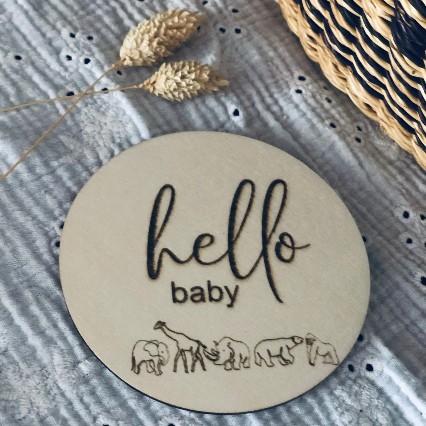 Aankondiging | Hello baby safari