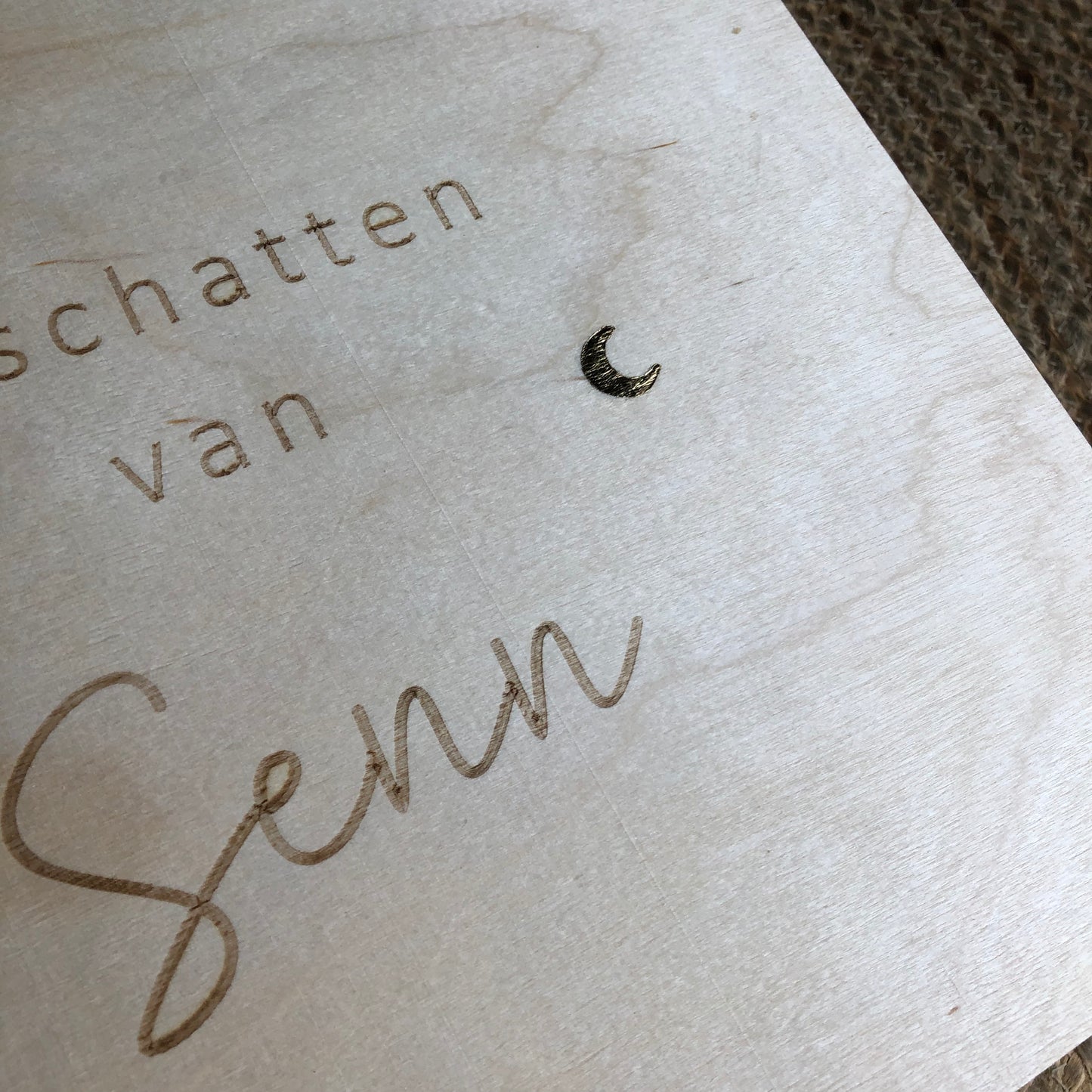 Opbergen | schatkist met naam