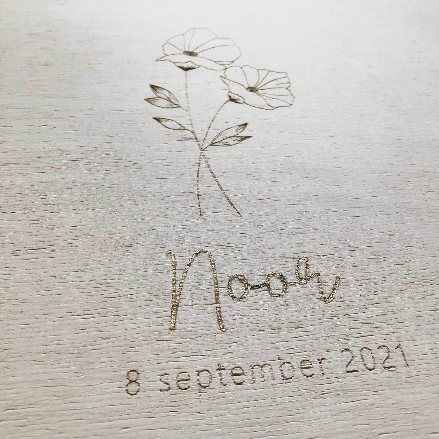 Memorybox | Geboortebloem