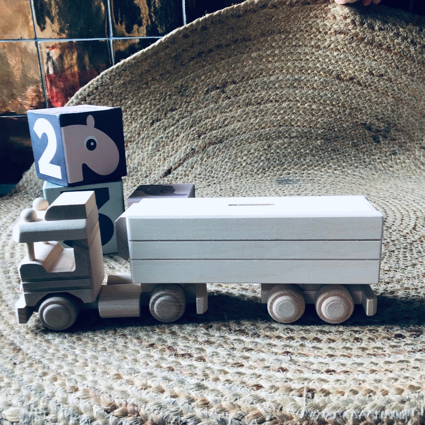 Voertuig | spaarpot vrachtwagen