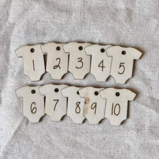 Labels | 10 dagen pakket romper